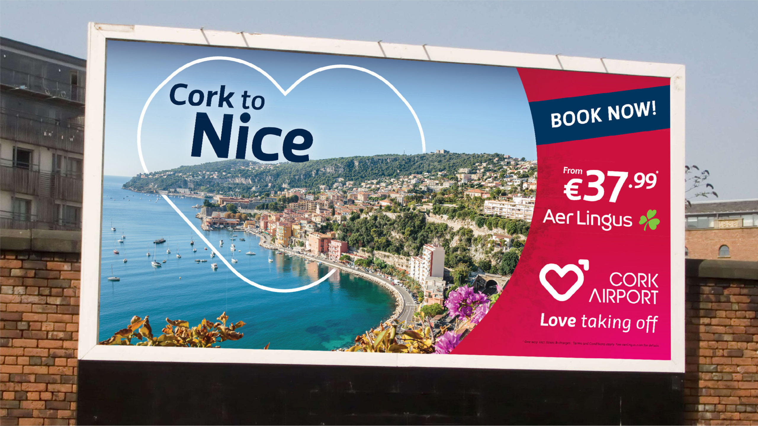 Cork Airport billboard