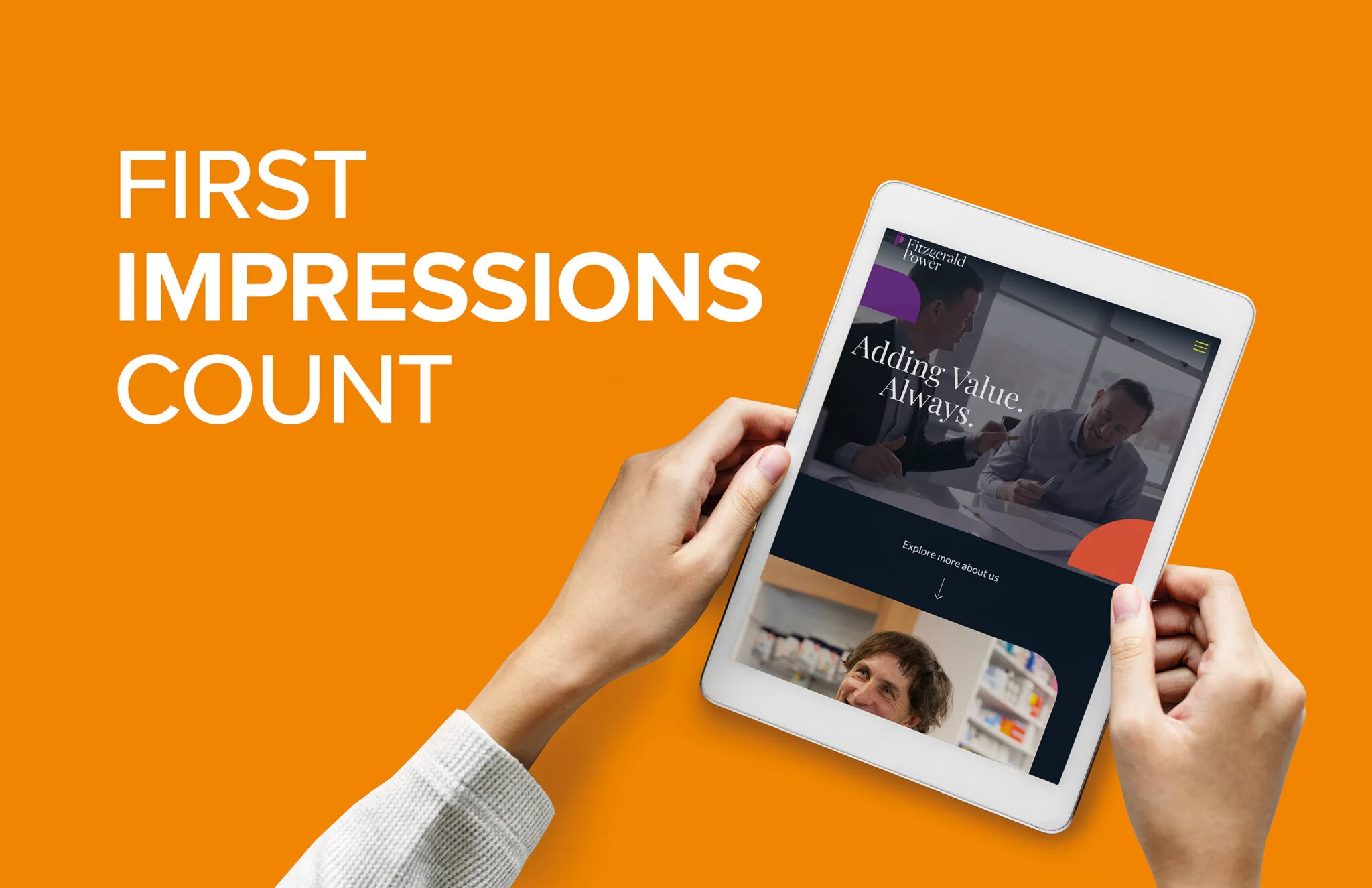 First Impressions Count.